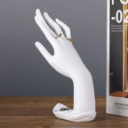 Fahsion Jewelry Display Hand Model Anklet Watch Bracelet Display Stand Sketch Decoration Art Photo Ring Organizer