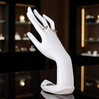 Fahsion Jewelry Display Hand Model Anklet Watch Bracelet Display Stand Sketch Decoration Art Photo Ring Organizer
