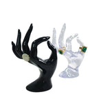Hand Ring Holder Jewelry Display hand Holder Room Decor Aesthetic Bracelet Ring Stand Hand Model For Ring