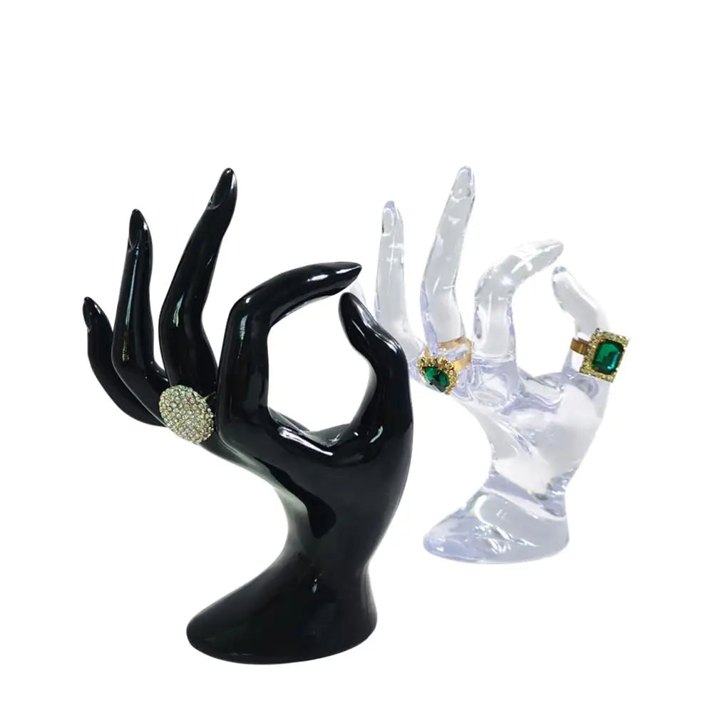 Hand Ring Holder Jewelry Display hand Holder Room Decor Aesthetic Bracelet Ring Stand Hand Model For Ring