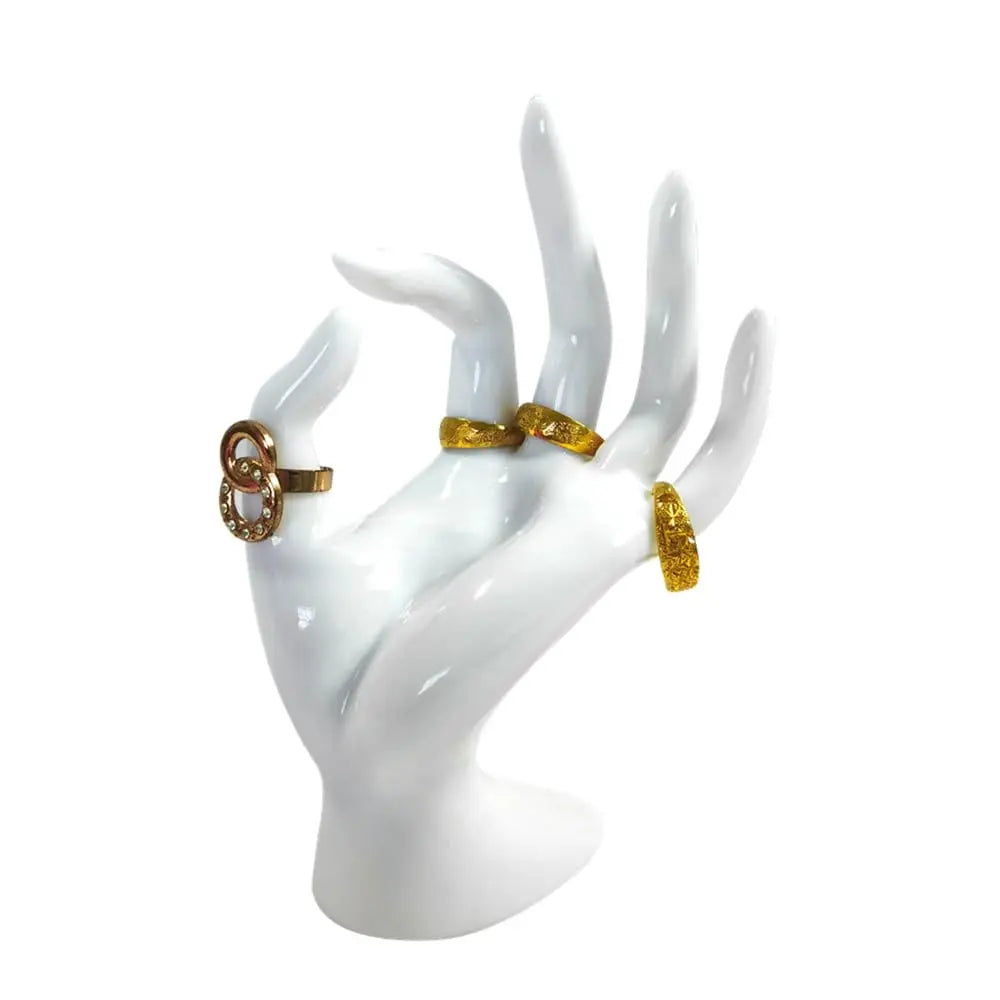 Hand Ring Holder Jewelry Display hand Holder Room Decor Aesthetic Bracelet Ring Stand Hand Model For Ring