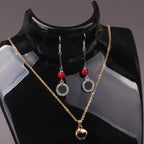 1pc Simple Jewelry Display Stand for Necklace Pendant - Portrait Neck Jewelry Rack, Earring Storage Rack